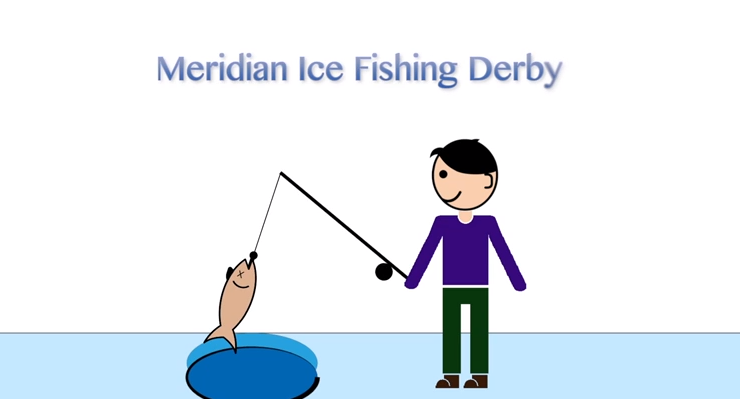 Meridian Township Will be Hosting an 
Event for the Kids! Meridian Ice Fishing 
Derby!